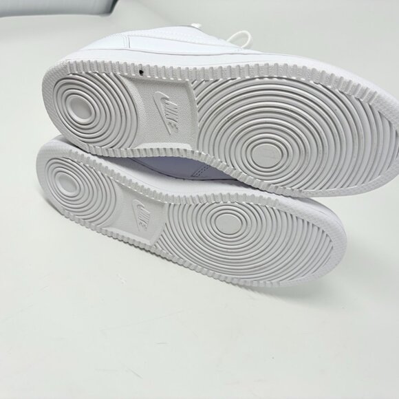 Nike Ebernon Low Sneaker Shoe Triple White Size 7 - Picture 8 of 9